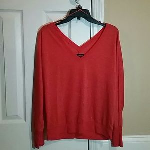 American Eagle pink shirt