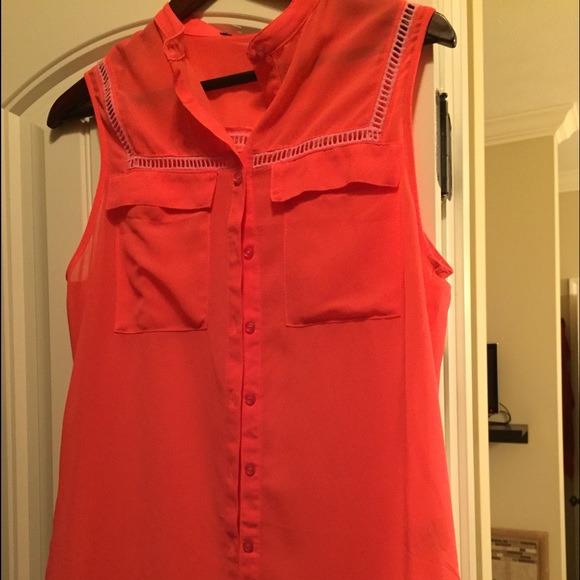 Coral shirt