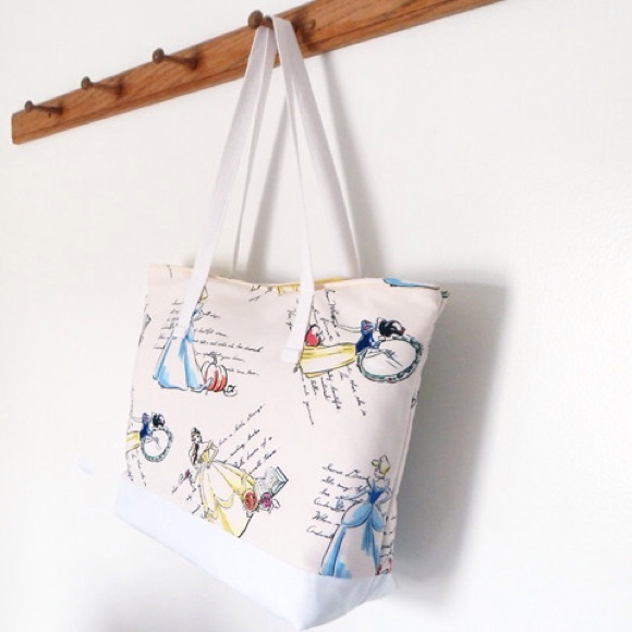SOLD Handmade | Disney Princesses Tote Bag