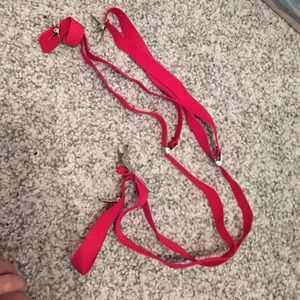Red suspenders