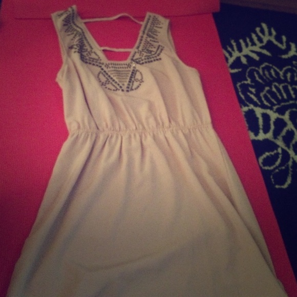 Ecote blush colored dress