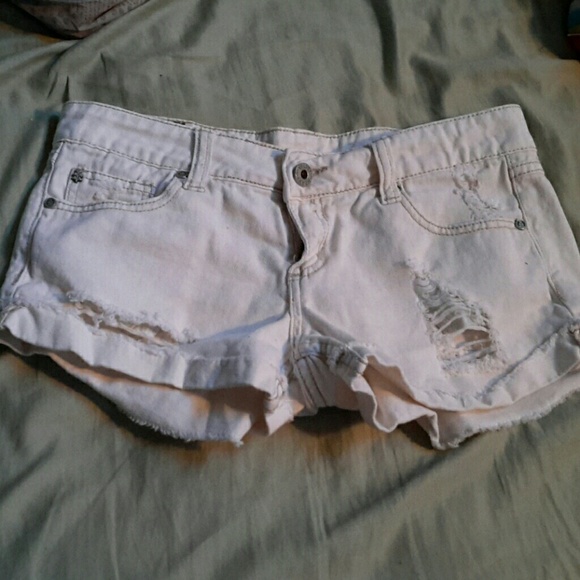 White shorts