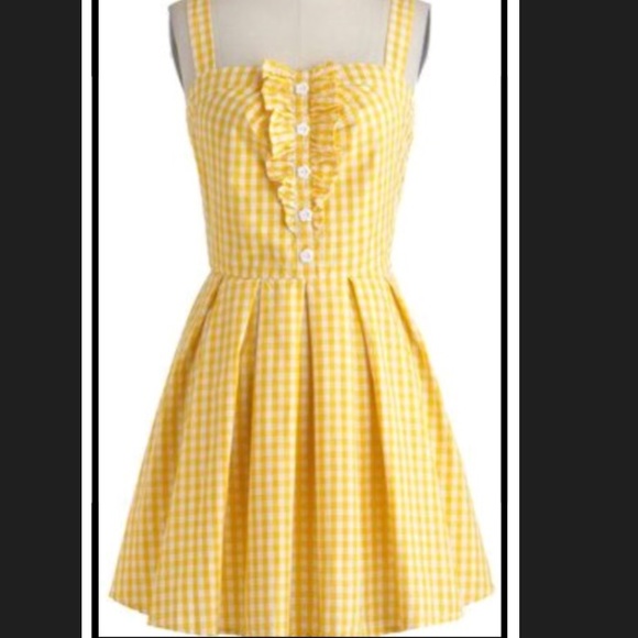BNWT ModCloth "Lemonade To Order Dress" HellBunny