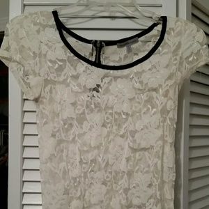White Lace Top