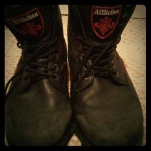 Affliction Combat Boots