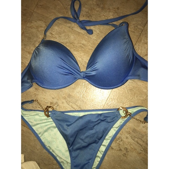 Victoria's Secret Very Sexy Blue Bikini Set