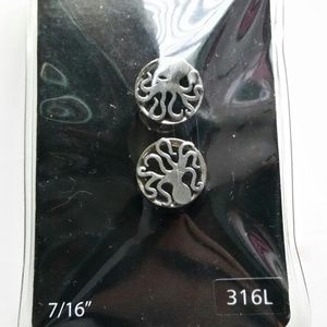 SOLD Metal Octopus Plugs