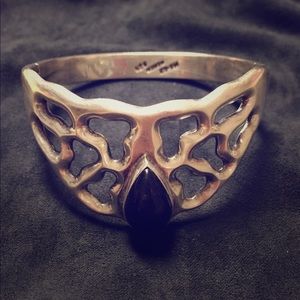 Sterling silver cuff bracelet