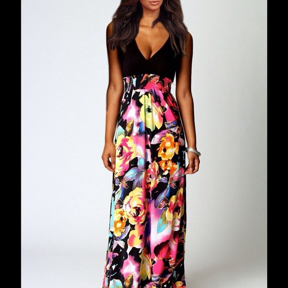 NEW Floral Maxi Dress