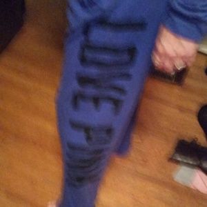 PINK blue sweats and long sleeve shirt bundle