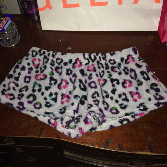 Cute cheetah sleep shorts