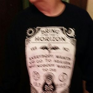 BMTH black ouija board thick sweater
