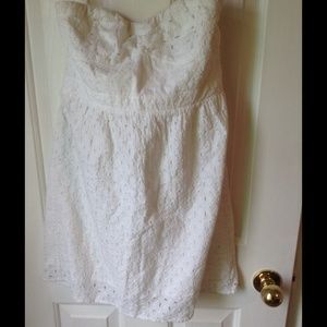 White strapless sundress REDUCED*