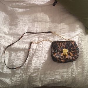leopard purse