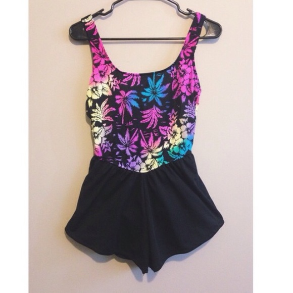 Vintage One Piece Swimsuit