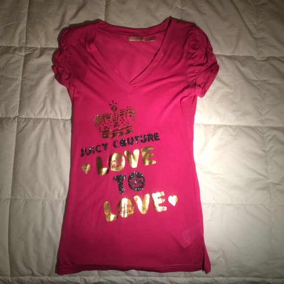 Pink Juicy Couture Tee