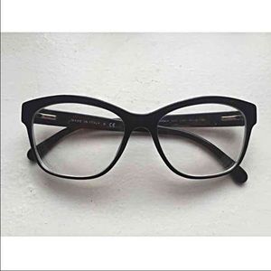 Authentic Black Chanel Glasses