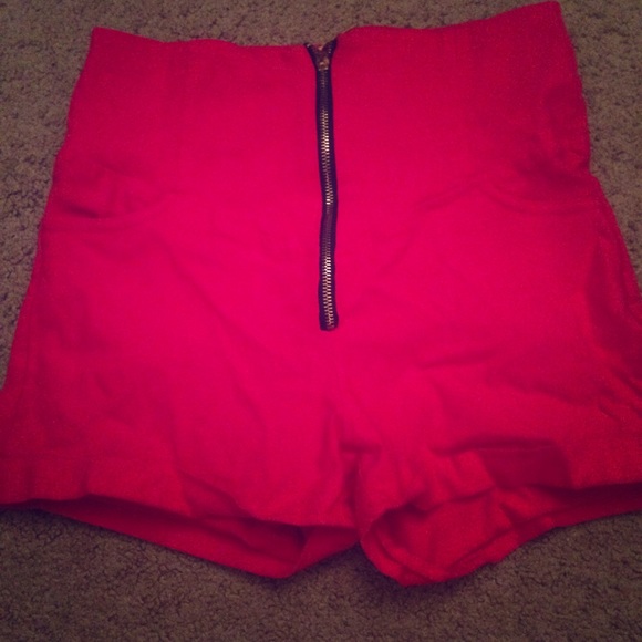 High waisted shorts