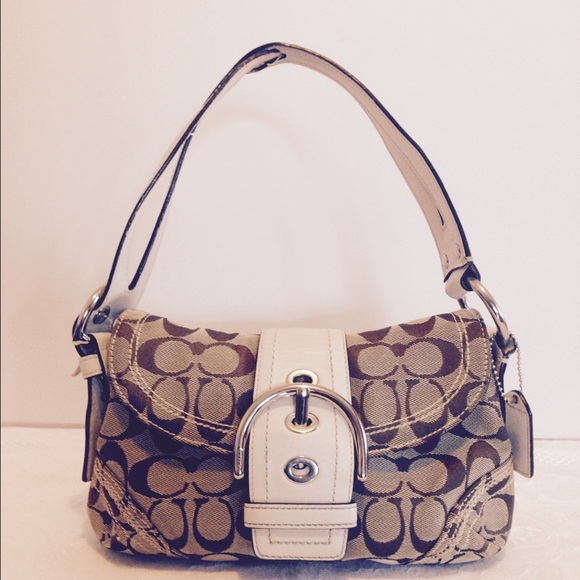 Coach C Purse Baguette Handbag L0669-10602