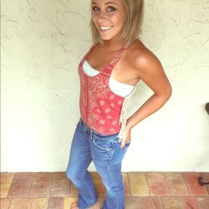 PacSun top and Abercrombie & Fitch jeans