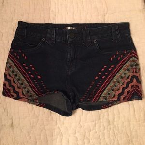 Urban outfitters embroidered shorts