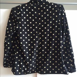 Free Hug Jackets & Coats - Polka dot blazer Free Hug Jackets & Coats - Polka dot blazer