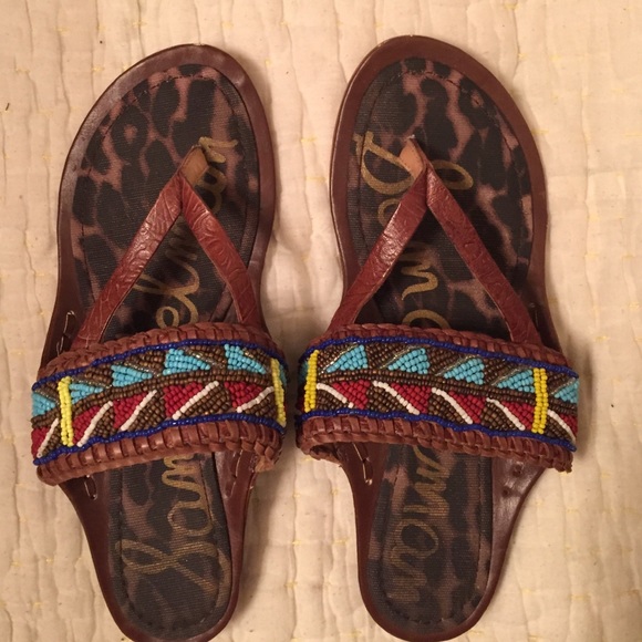 Sam Edelman beaded flats - Picture 1 of 2