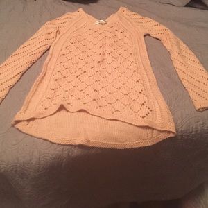 Max studio Pink sweater .