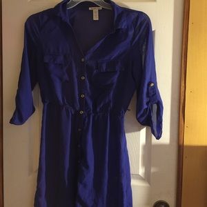 Blue dress