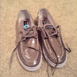 Sequin Sperrys