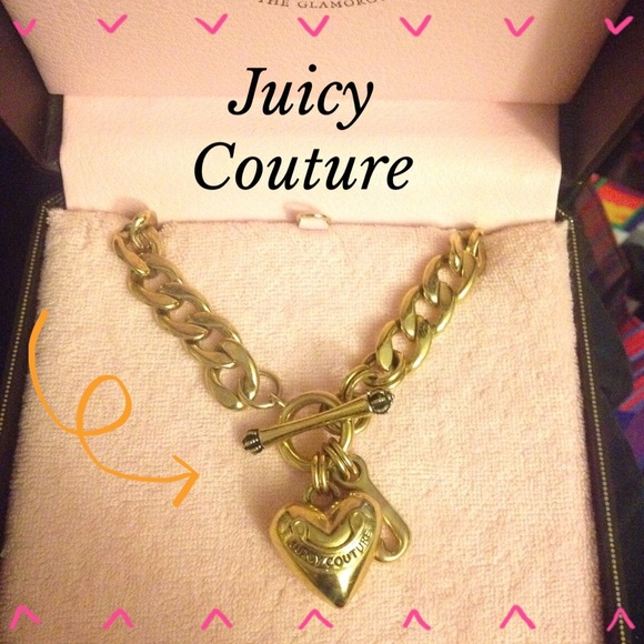Gold Juicy Couture Necklace