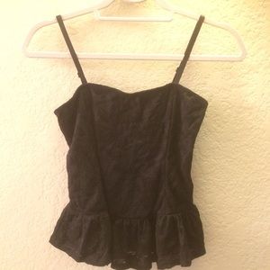 Black Lace Top