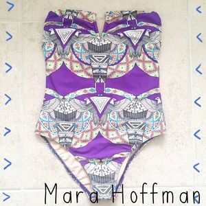 Mara Hoffman Pharaoh one piece swim suit