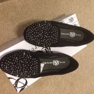 Studded Loafer/slippers