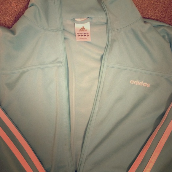 Blue Adidas jacket