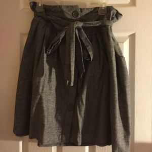 Gray skirt