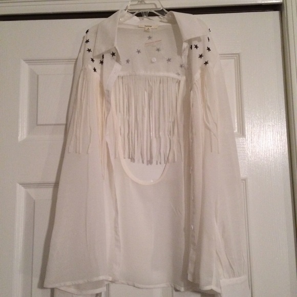 Cream fridge country long sleeve - Picture 2 of 2