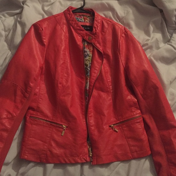 Black Rivet Leather Jacket
