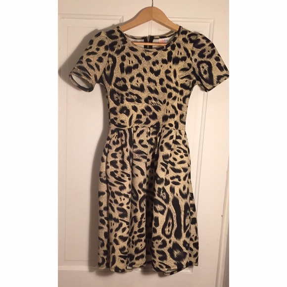 Lularoe animal print dress