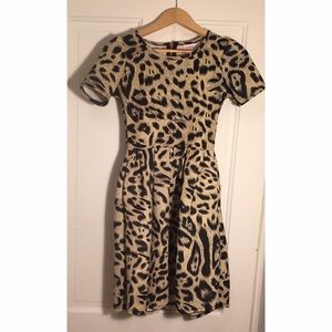 Lularoe animal print dress
