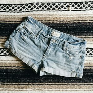 Aeropastle Jean Shorts