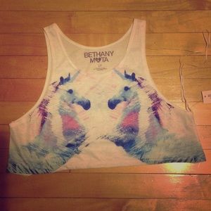 Bethany Mota Unicorn Tank/CropTop