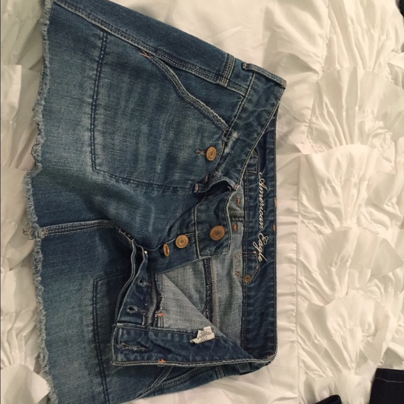 American eagle denim skirt
