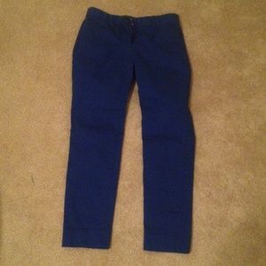 Ankle cropped pants