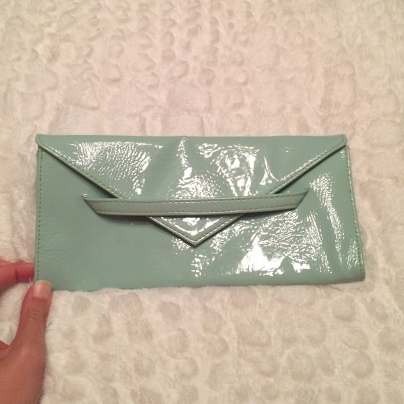 Seafoam Green Clutch