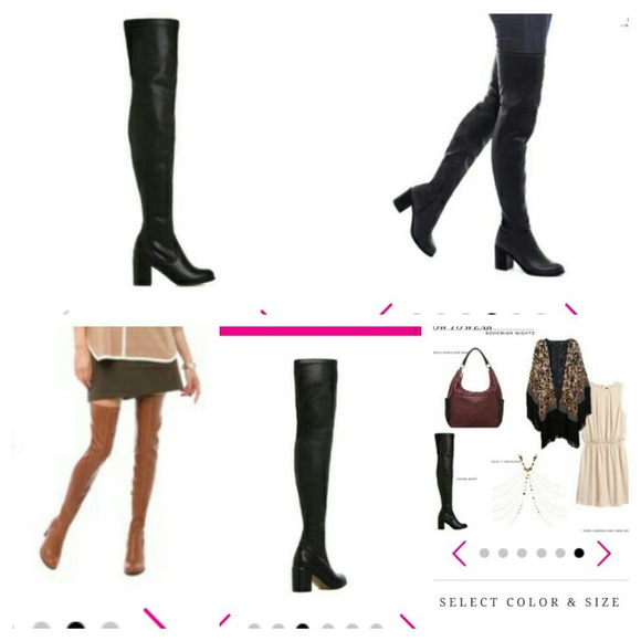 Thigh high boots