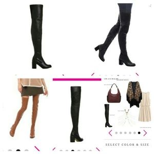 Thigh high boots