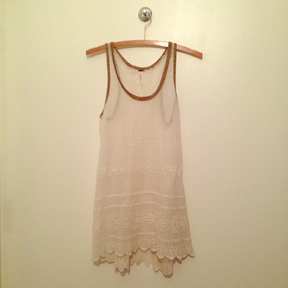 Free People Lace Cover Up/ Sun Dress