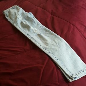 ***sold locally*size 7 denim jeans made by Vibrant