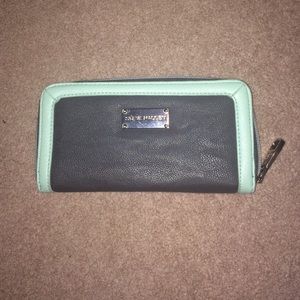 Mint and Grey Steve Madden Wallet